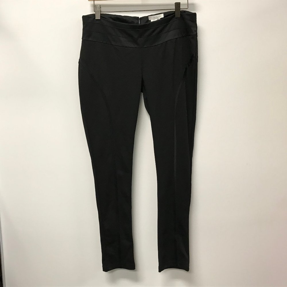 NWT Costa Blanca Black Seam Detail Stretch Legging